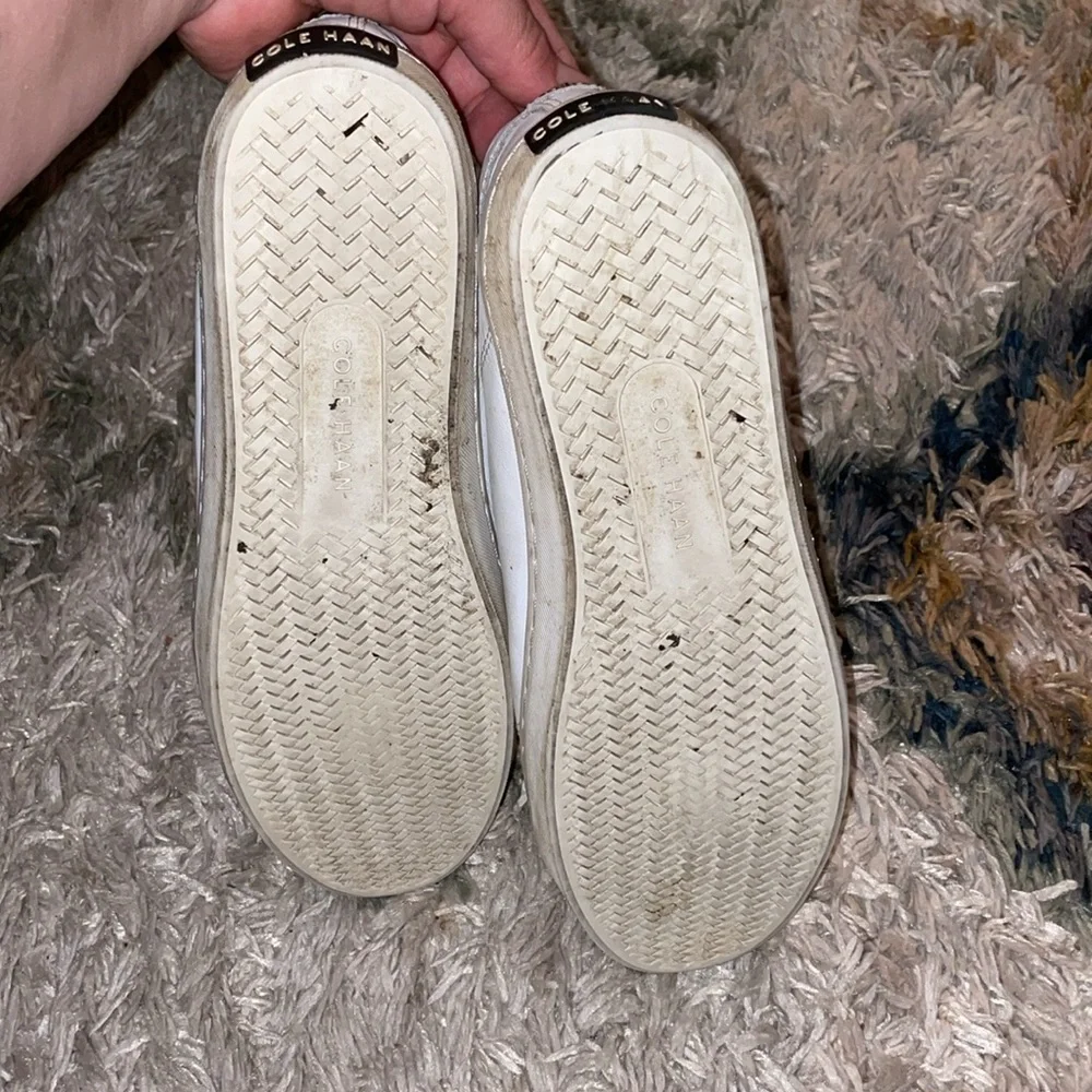 Cole Haan White Leather sneakers - Picture 6 of 7